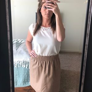 White blouse shirt - great for you office gals!